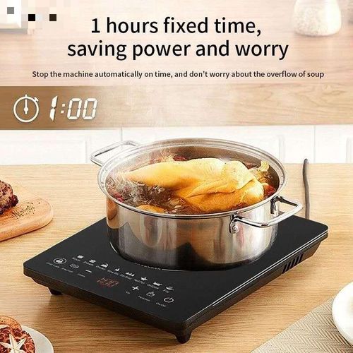 HIGH QUALITY AIFIKE Single Induction CookTop AFK-128 Electronic Touch 4 Digit Display 2100W 220-240V + (FREE SPICE CONTAINER)