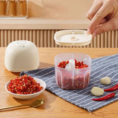 ELECTRIC AIFIKE 250ML Food Chopper AFK109 Portable Multifunctional Kitchen Mincer Vegetable Onion Garlic Chopper Blender Spice Tools Type-C Charging Mini Chopper
