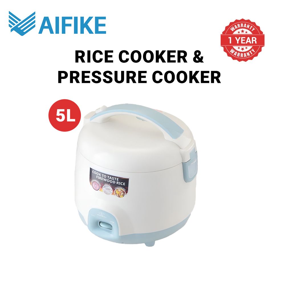 LIMITED OFFER!!! 5L  AIFIKE  ELECTRIC RICE COOKER AFK132 900W easy to clean,Non -stick Auto Warmer + (FREE SPICE CONTAINER)