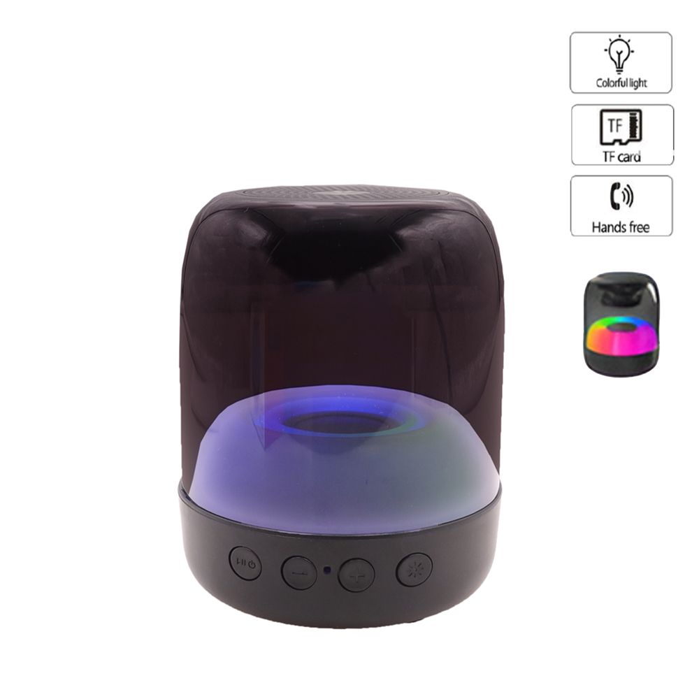 AIFIKE Portable Bluetooth Speaker , Colorful Lights Cool High-quality Wireless Bluetooth Speaker , Wireless Card Insertion Small Speaker AFK188