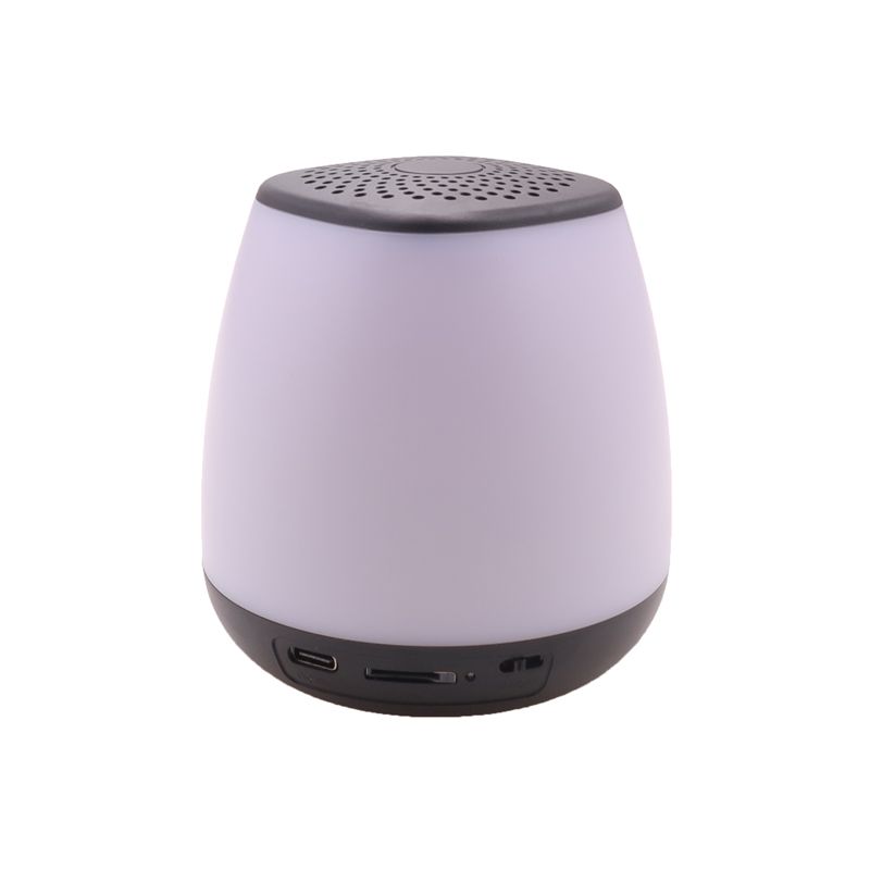 AIFIKE Portable Bluetooth Speaker Wireless Mini Player Touch Pat Light Colorful LED Night Light Wireless Card Insertion Small Speaker  AFK190