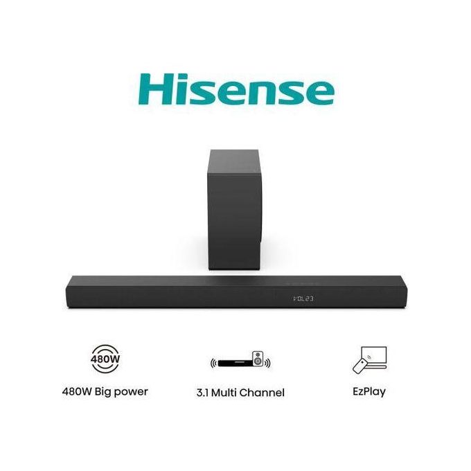 Hisense HS3100 3.1CH 480W Wireless Soundbar