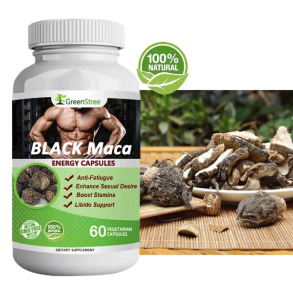 Order Black Maca Formula Root Improve Energy, Erectile Function Libido Support Stamina & Performance Supplemt  Ba