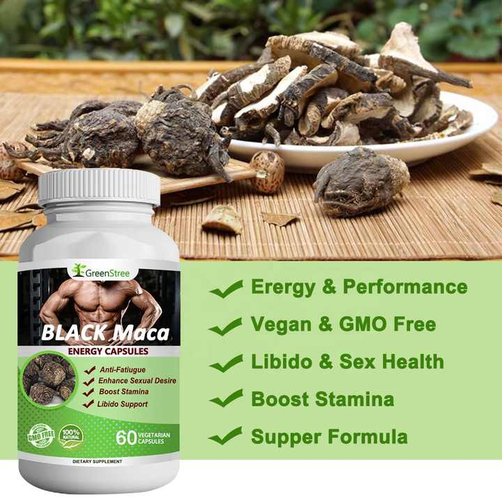 Order Black Maca Formula Root Improve Energy, Erectile Function Libido Support Stamina & Performance Supplemt  Ba