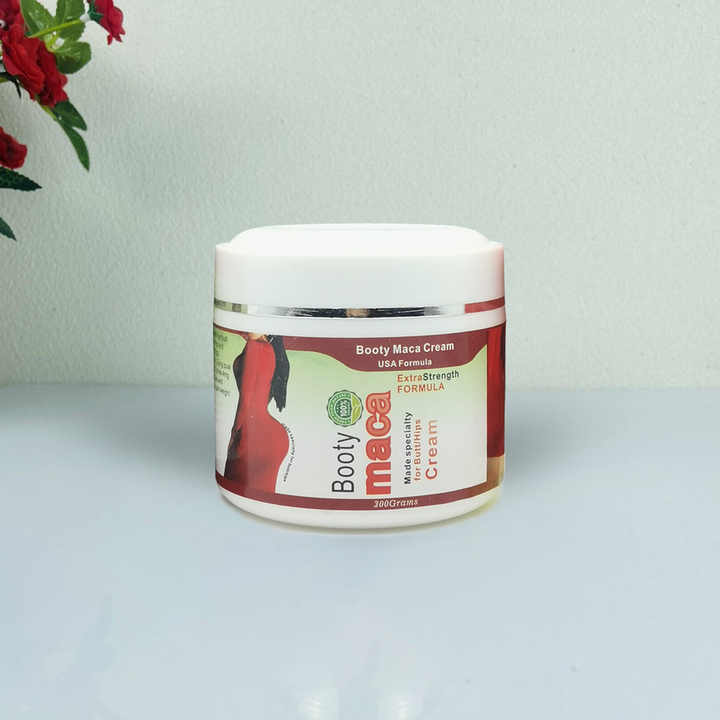 Extra Strength Booty Maca Cream for Firmer, Fuller Hips & Butt – Natural Enhancement Formula