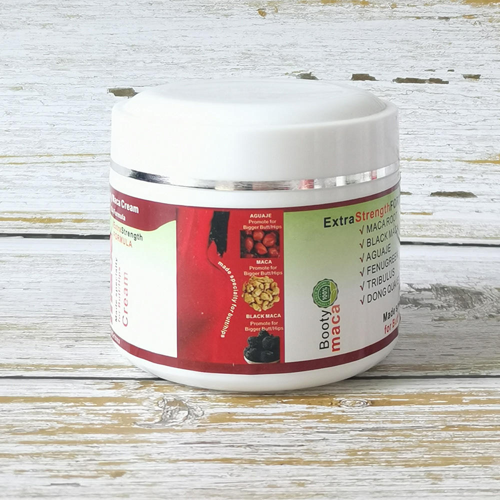 Extra Strength Booty Maca Cream for Firmer, Fuller Hips & Butt – Natural Enhancement Formula