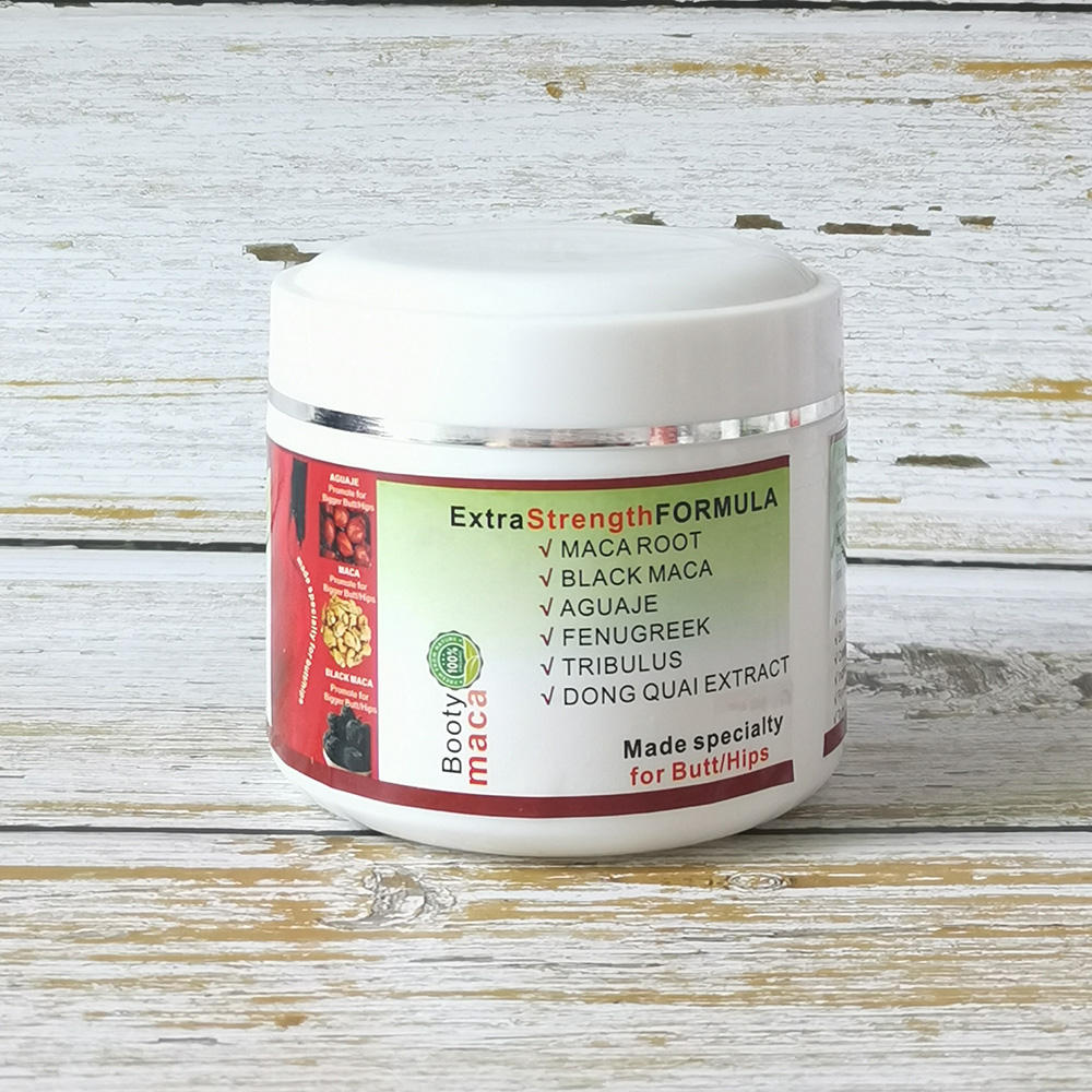 Extra Strength Booty Maca Cream for Firmer, Fuller Hips & Butt – Natural Enhancement Formula