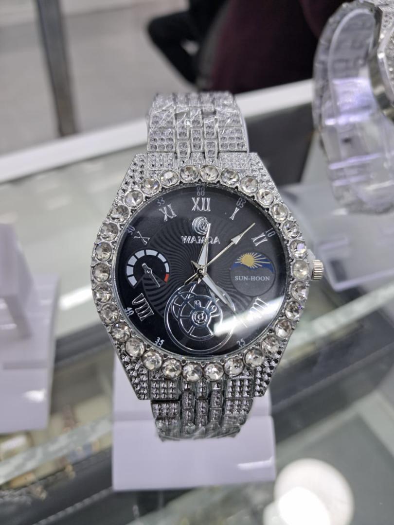 Iced watches for men
