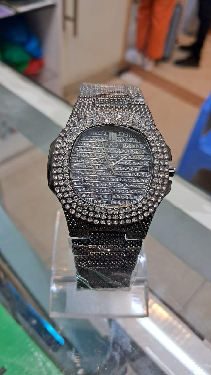 Iced watches for men