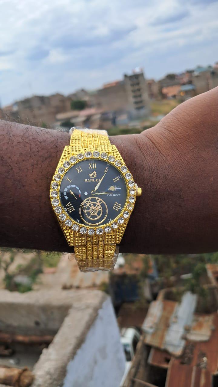 Iced watches for men