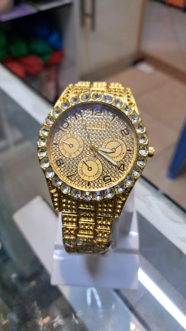 Iced watches for men