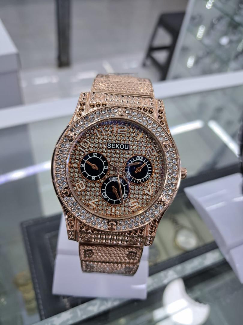 Iced watches for men