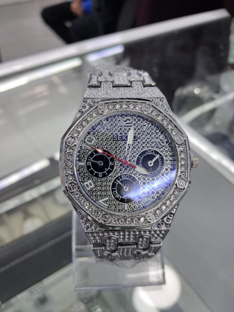 Iced watches for men