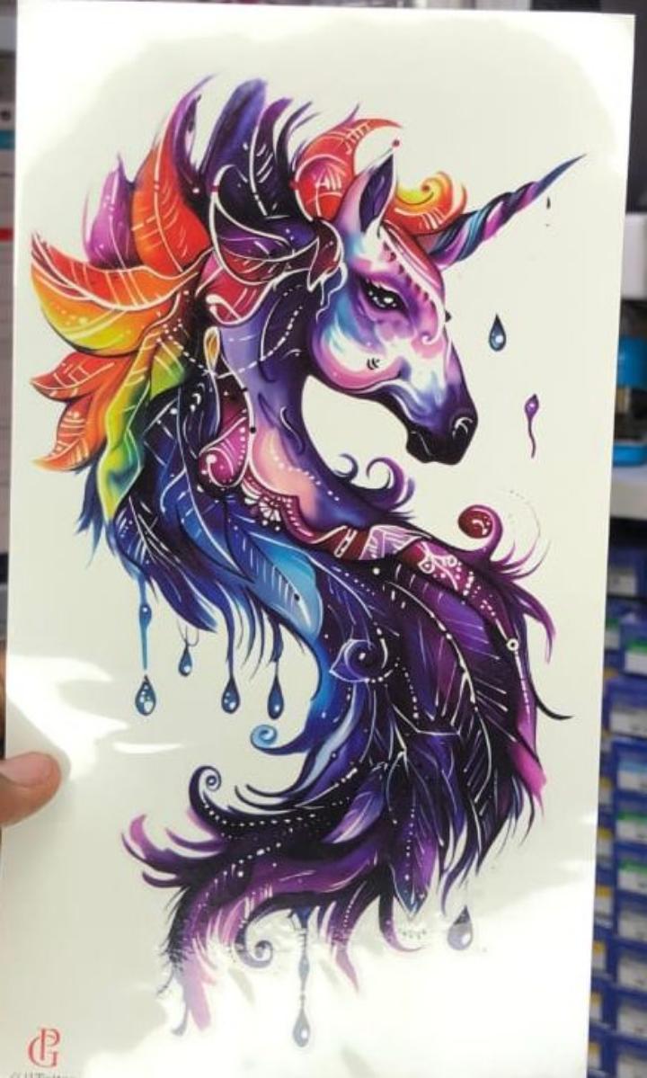 Temporary tattos stickers view 3