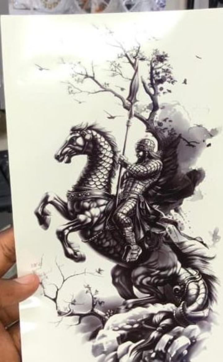 Temporary tattos stickers view 7