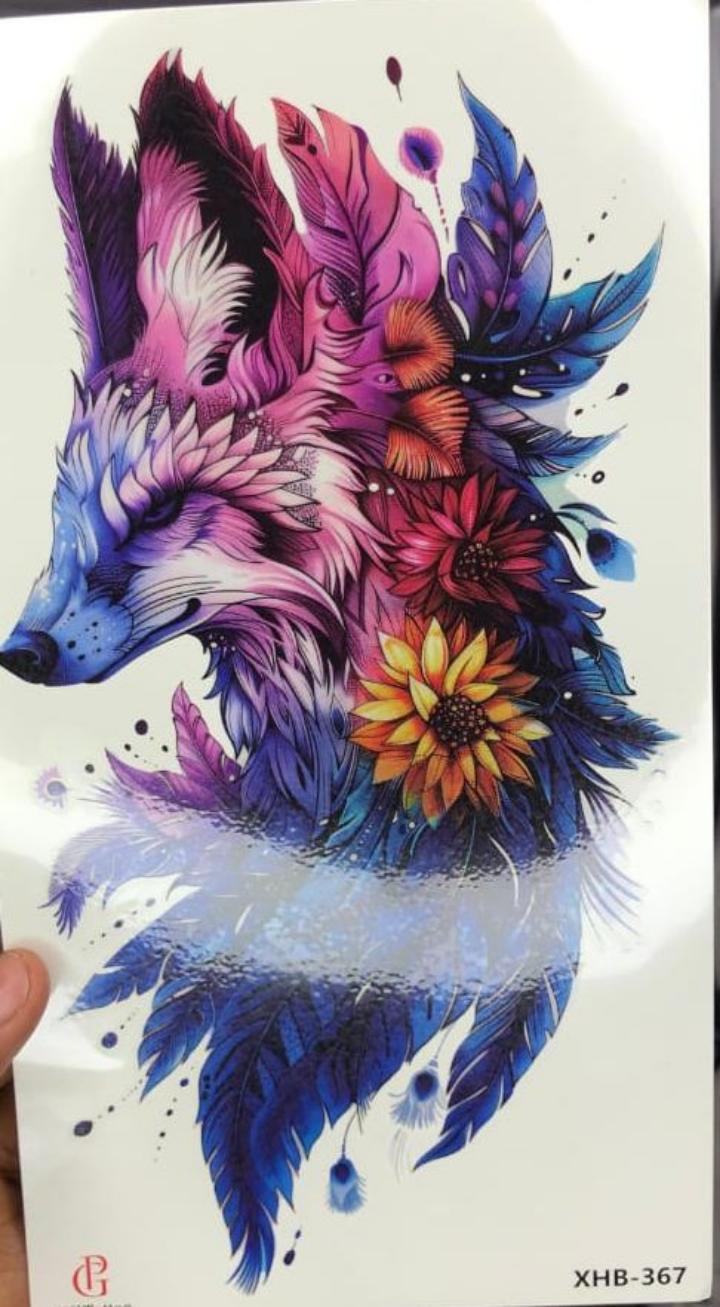 Temporary tattos stickers view 10