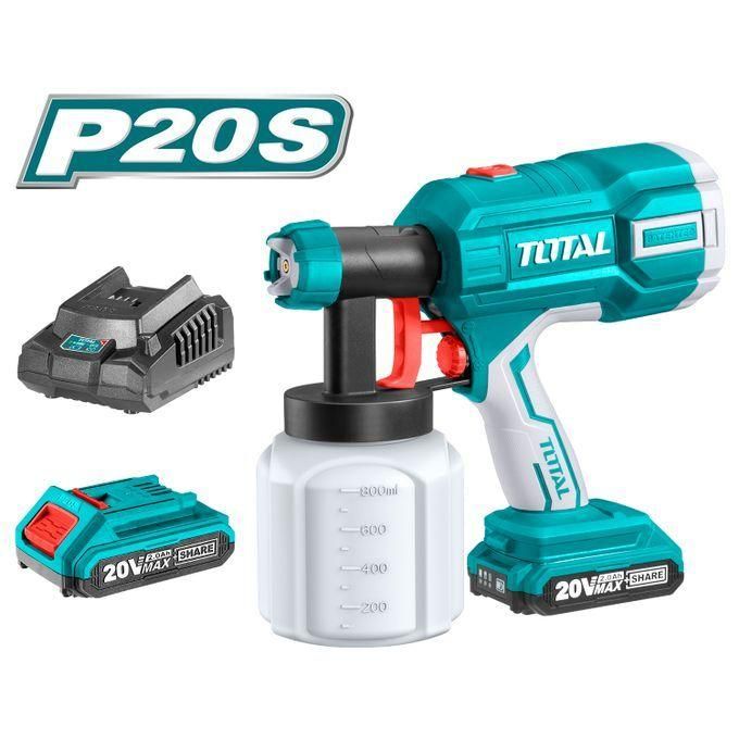 TOTAL cordless spray gun