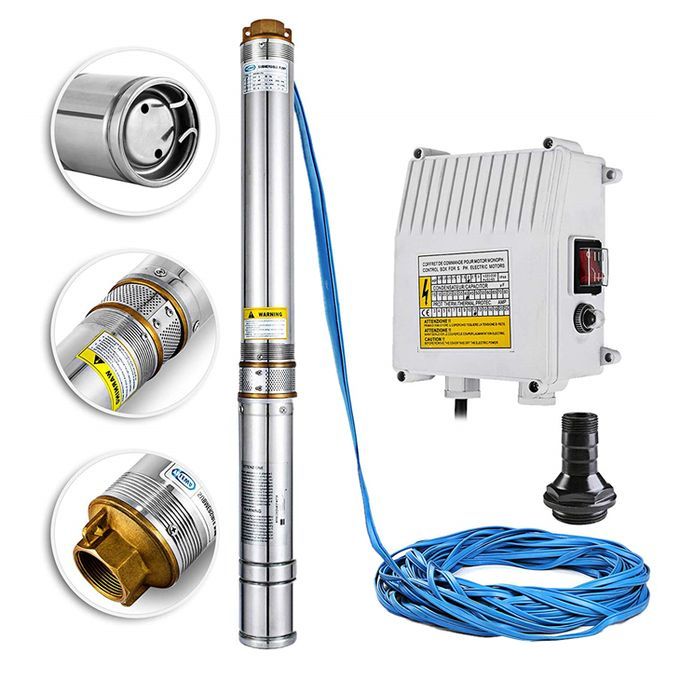 USK 0.75 Hp Deep Well Submersible Borehole Pump