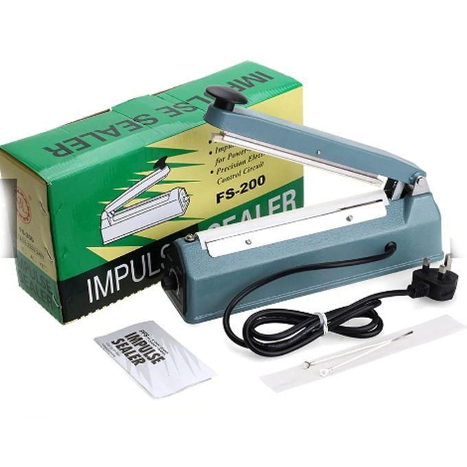 Impulse Heat Sealer Film Sealing Machine FS 200 (Metal Body)