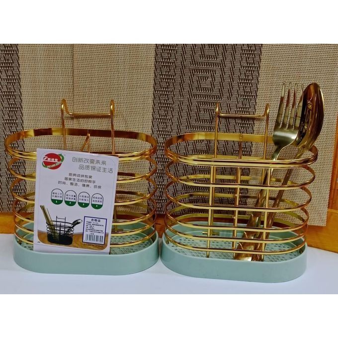 Golden spoon holder (1PC)