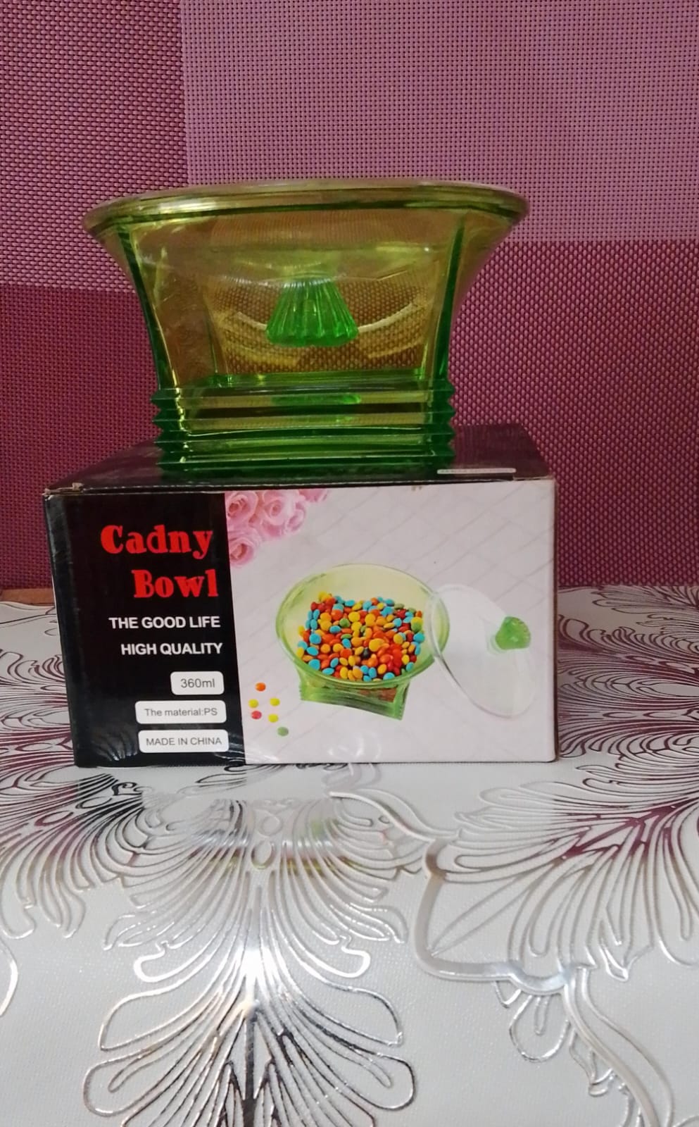 Candy Bowl Room Decor; Suitable for hotel, cafe, party, and every day use and it`s Durable(1pc)
