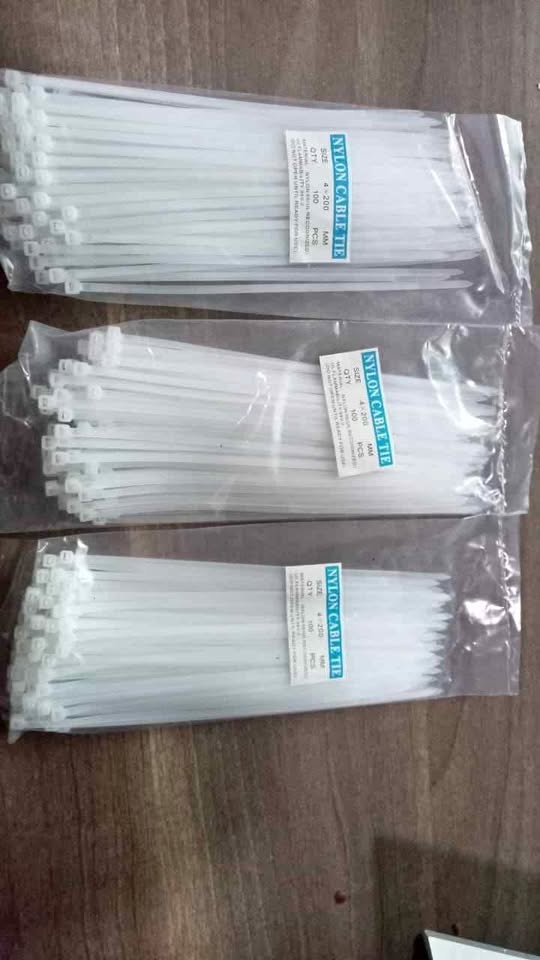 100 PCS Self Locking Cable Ties ( Tie-wrap )