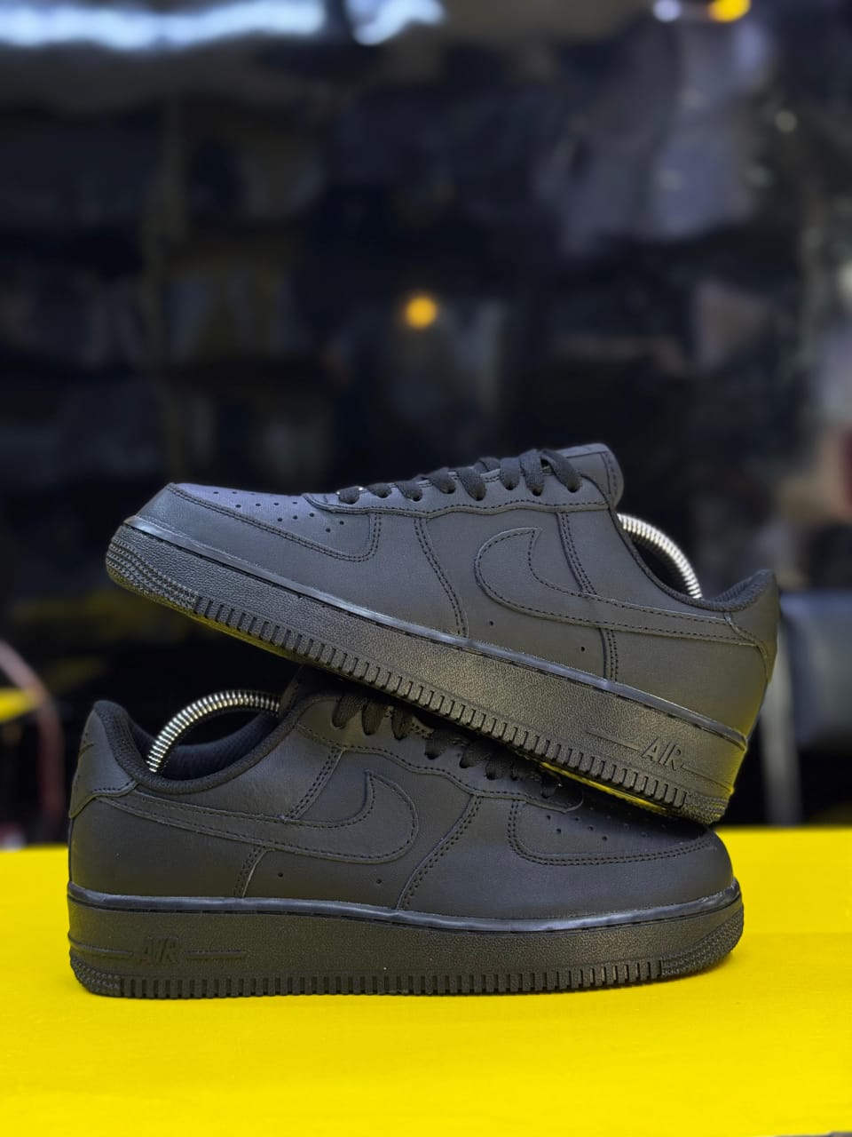 Original Air Force 1 '07 Low  - Triple Black Airforce 1 high quality sneakers