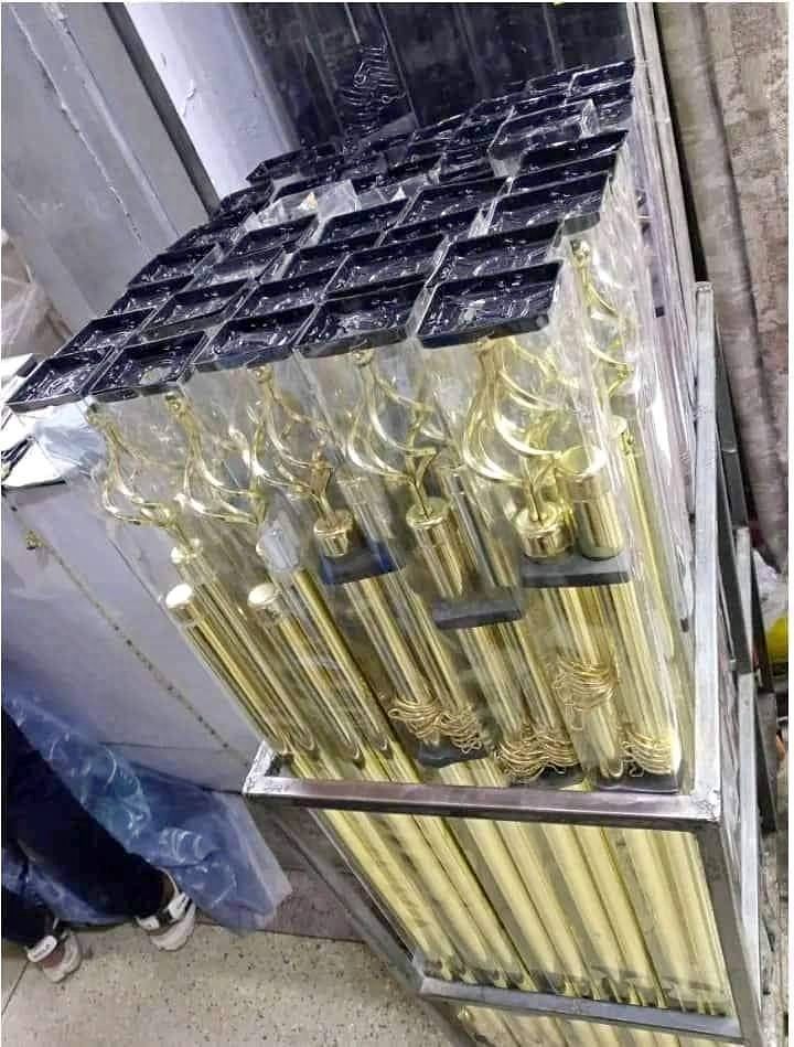 2m, 3m, 4m Premium Adjustable Curtain Rods – Single & Double Options for All Window Sizes