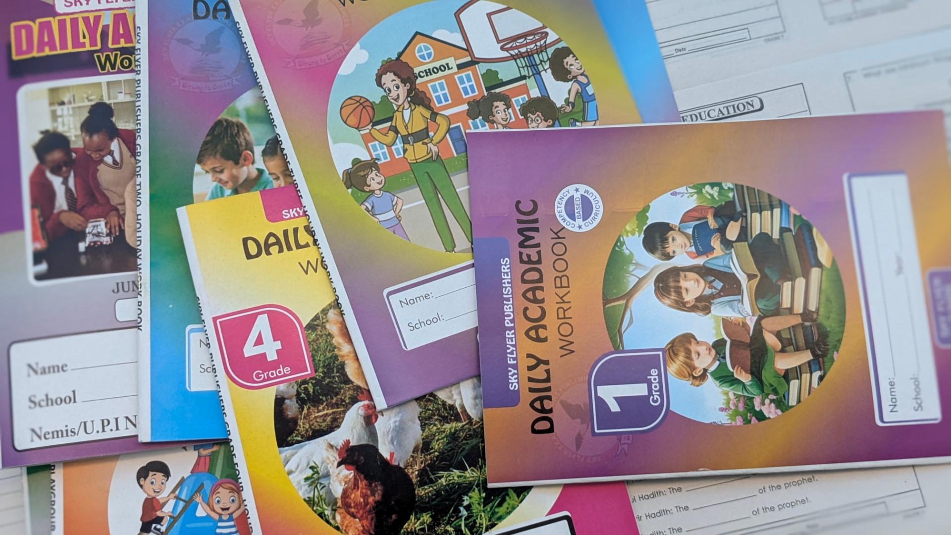 Daily Academic Workbook Revision Books– Competency-Based Curriculum (CBC) for Playgroup, Pre-Primary & Primary Grades