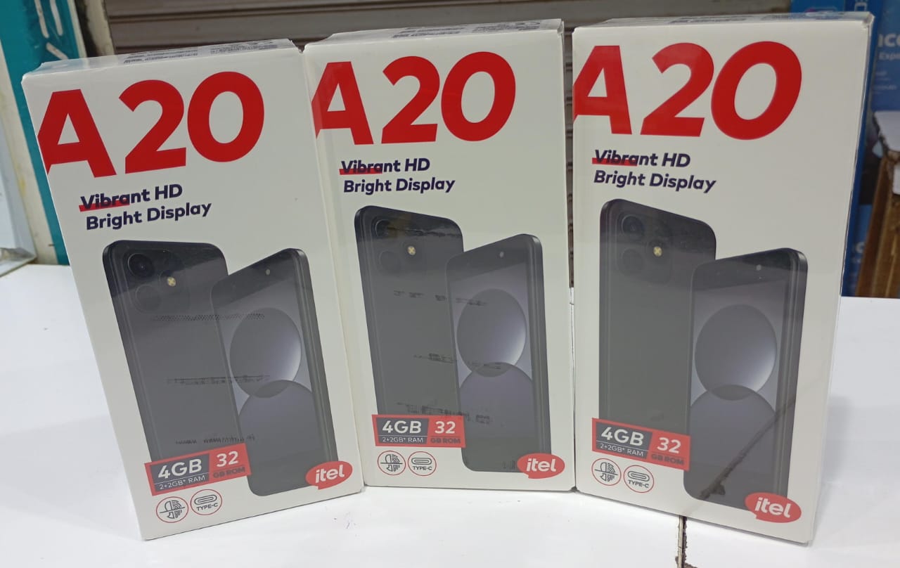 Itel A20 – Affordable Smartphone with Vibrant HD Display