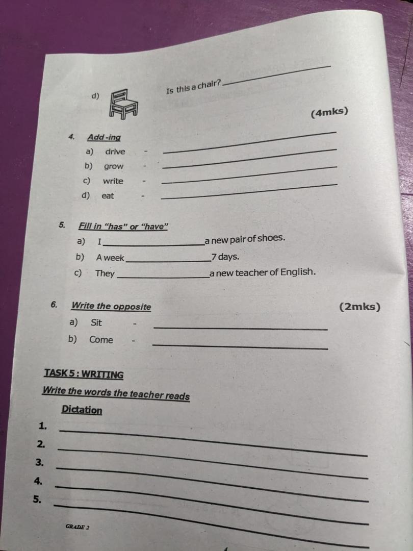 Playgroup to Grade 9 Exam Tests – Open, Mid-Term & End-Term Assessments TARGETER/SKYFLYER/STEGA/DISTINCTION/COMPASS/OTHERS PRIMARY SCHOOL EXAMS