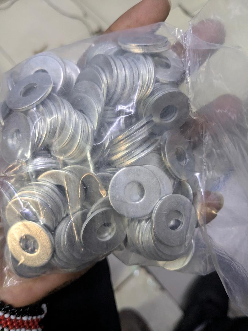 Flat Metal Washers
(Approx. 1kg) (8mm, 10mm, 13mm, 14mm, 17mm, 19mm, 22mm, 24mm, 27mm)