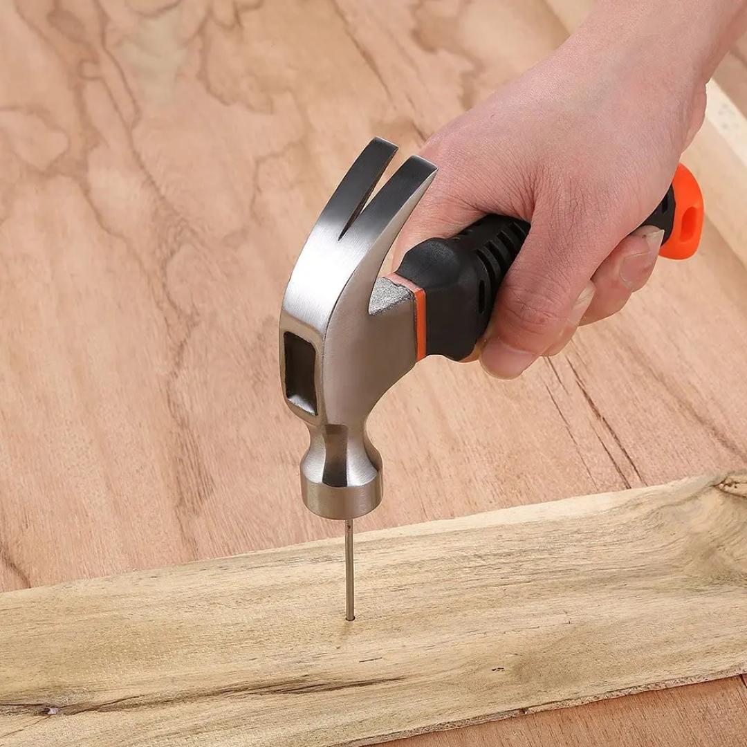 Small Strong Mini Claw Hammer – Perfect for your home DIY needs! Tough metal head, comfy anti-slip grip, and compact size. A must-have tool for every fundi or serious mwananchi