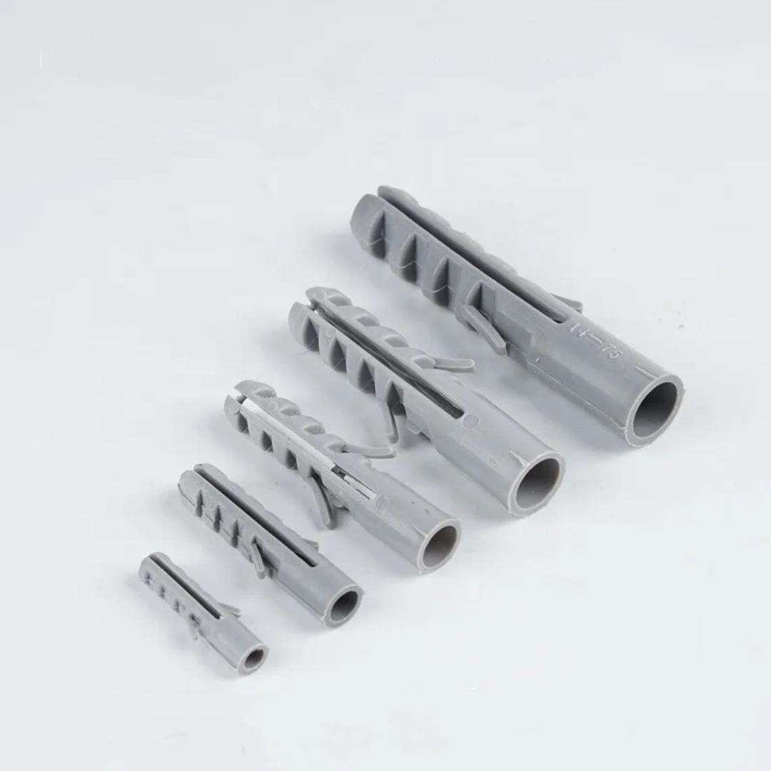 🛠️ Wall Plugs & Screws Set – M6 M8 M10 M12 M14 | Heavy Duty Expansion Anchors + Metal Screws for Concrete, Brick, Drywall (50PCS+50PCS)