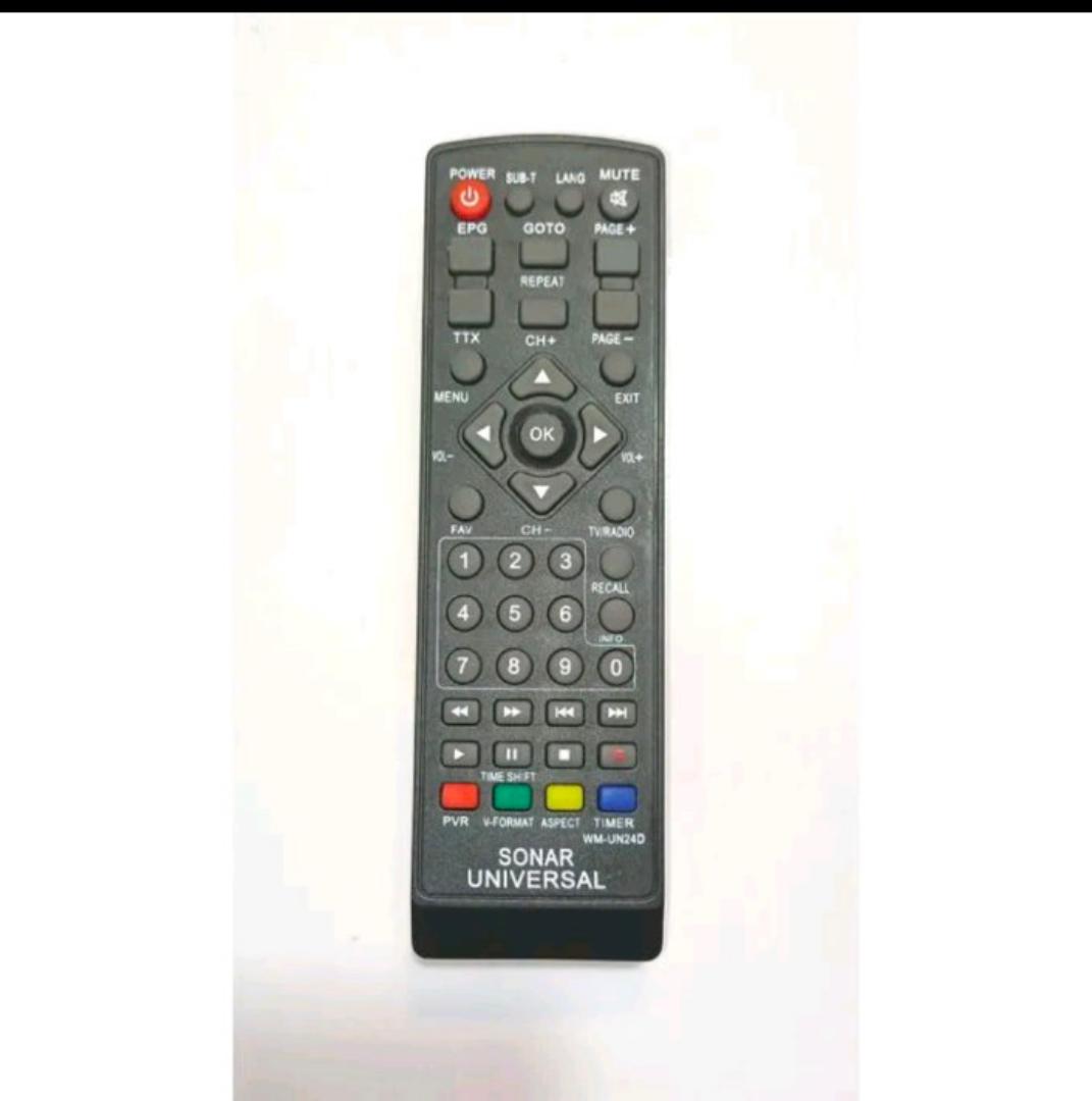 Sonar Free To Air Universal Decorder.Sonar FTA Decoder Universal Remote – Works with All Sonar Models | Plug & Play | Long Range