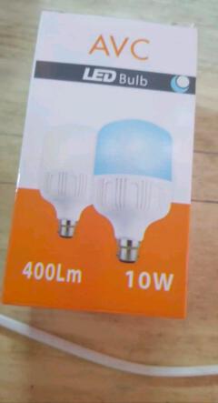 Avc 10W Multicolor LED Energy Saving Bulb(3 Colours In 1)enough brightness