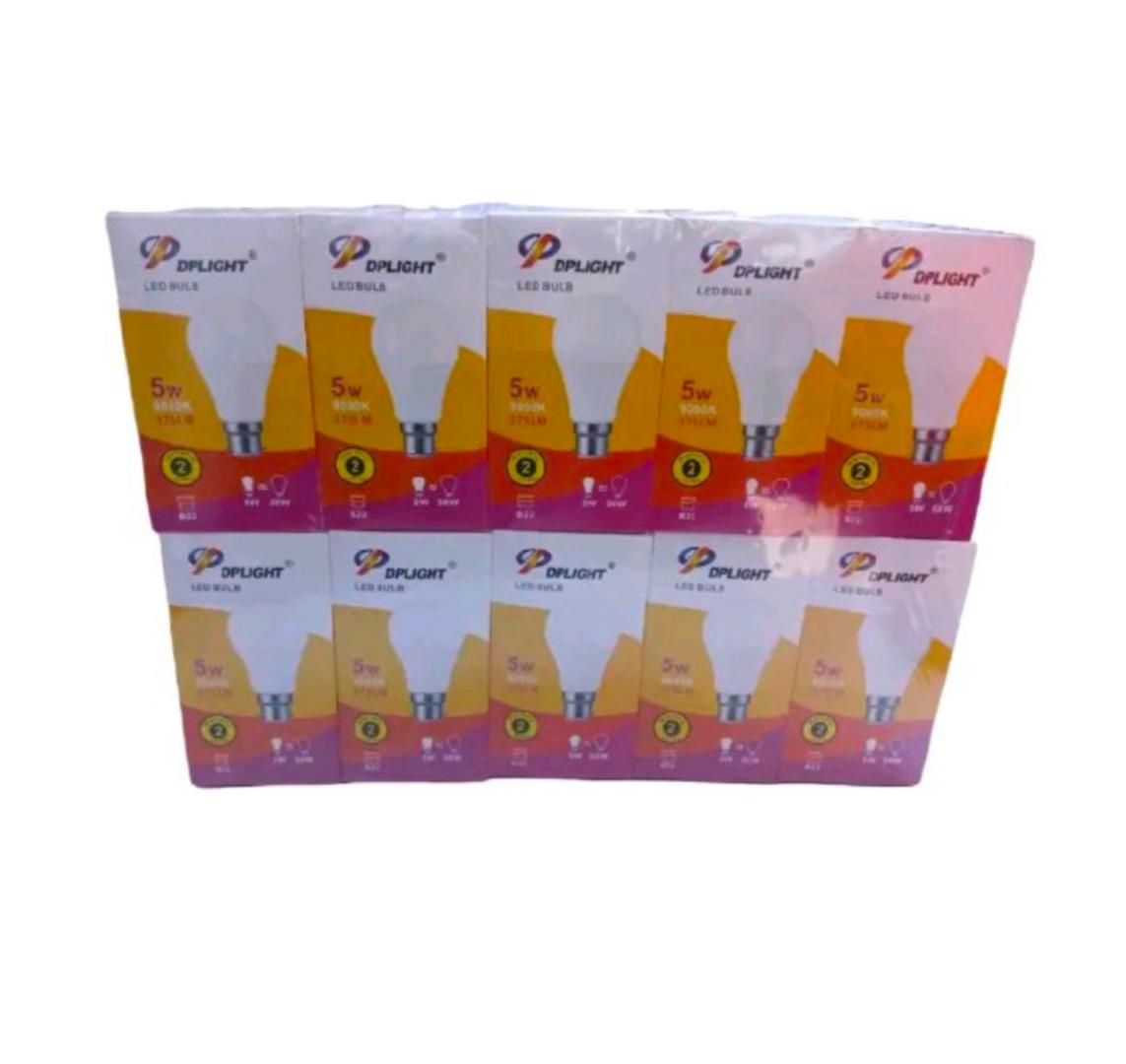 Shop 5W LED bulb 10-pack for bright, energy-efficient lighting. Ideal for home or office. Great Black Friday deal now available on Kilimall!