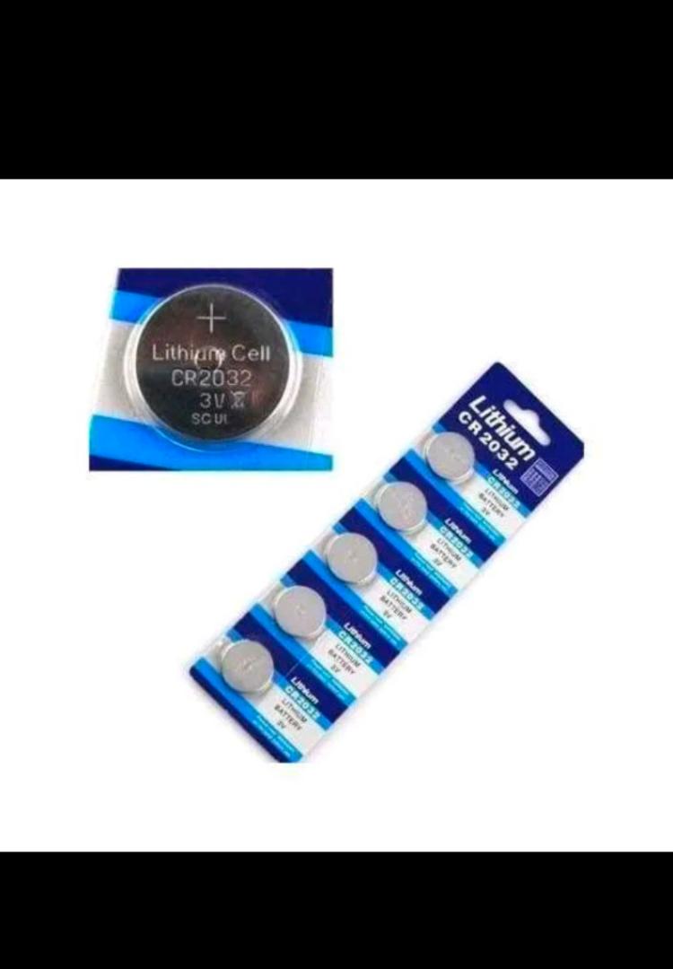 5pcs CR2032 3V Lithium Coin Cell Battery – High-Performance Button Battery for Remote Controls, CMOS, Watches, Calculators, Car Keys, Medical Devices & Electronics – Long-Lasting Power