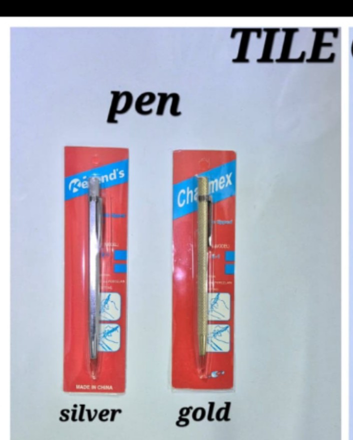 Tile Cutter Pen, Sharp, Durable Carbide Tip Etching Pen For Metal-Work Glass Porcelain Mirror Ceramic Tile Cutting Money Drawing Line Steel Needle Jade Glass Scribe Aluminium Engraving Penfor