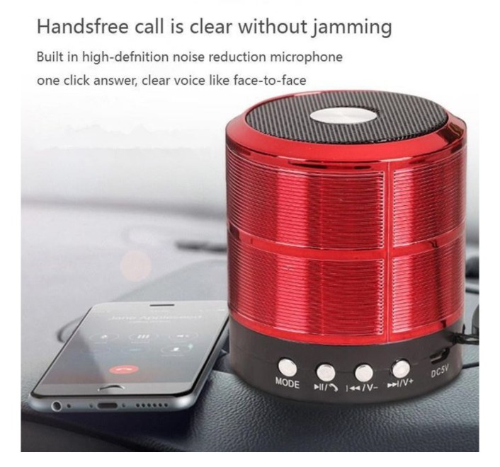 887 Wireless Bluetooth Speaker – Deep Bass, Portable, FM Radio, USB/SD Support