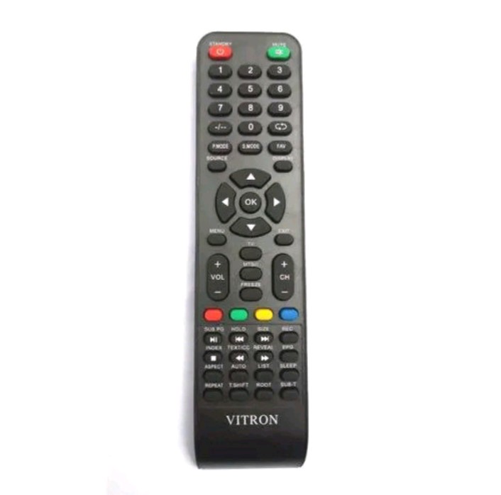 Remote Control Replacement For Vitron Digital TV