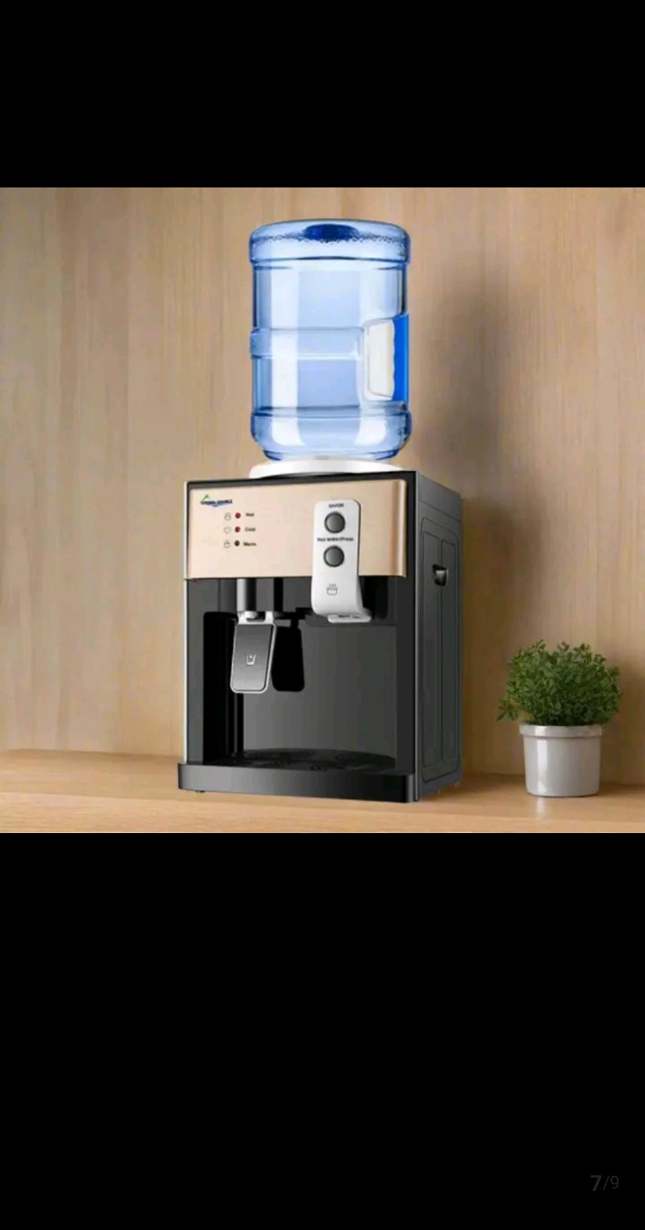 Ipcone water Dispenser Classic Table Top Hot And Normal Ipcone Water Dispenser champagne color