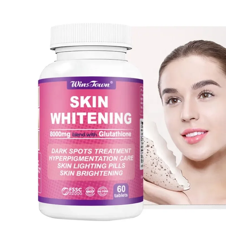 Daynee Skin Whitening Pills - Clears Dark Spot Glutathione Whitening Pills - Dark Spots & Acne Scar Remover - 5000g - Made in USA - Vegan Skin Bleaching Pills with Anti-Aging & Antioxidant Effect
