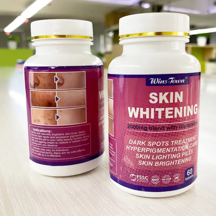 Daynee Skin Whitening Pills - Clears Dark Spot Glutathione Whitening Pills - Dark Spots & Acne Scar Remover - 5000g - Made in USA - Vegan Skin Bleaching Pills with Anti-Aging & Antioxidant Effect