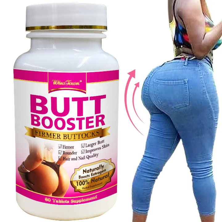 Hip Booster Pills, Natural Buttock Enlargement Capsules, Firming And Plump Hips Enhancement Tablets, Buttocks Lifting Pills For Women,