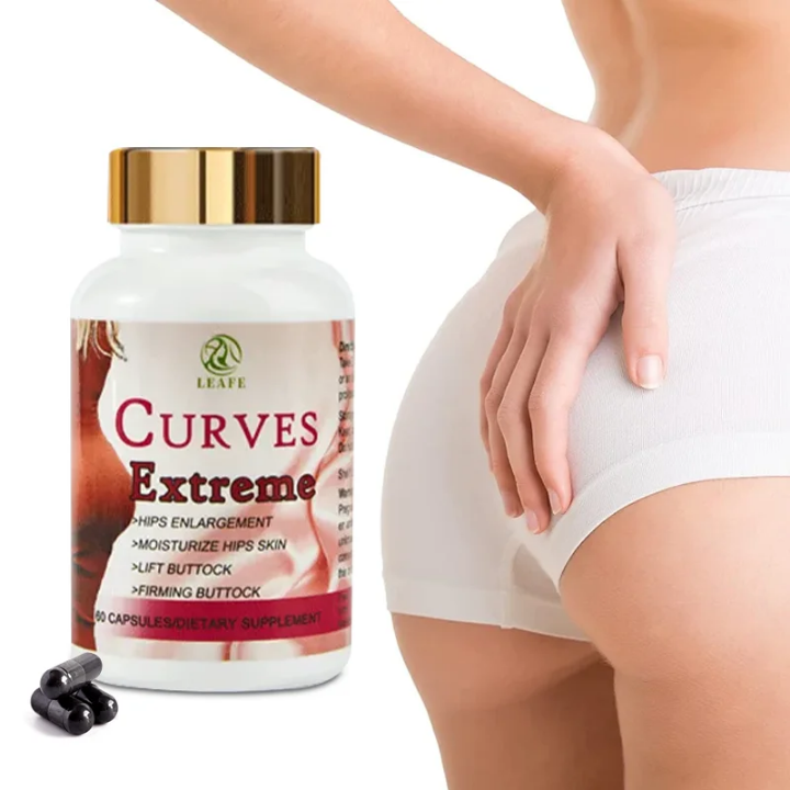 LEAFE CURVES EXTREME HIPS BUTT ENLARGEMENT LIFTING FIRMING - 60 CAPSULES