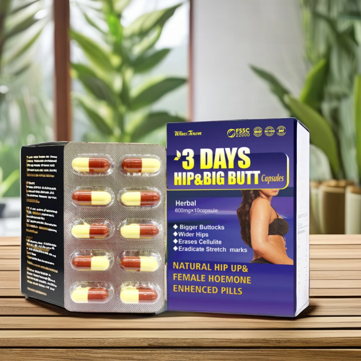 Days HIP & BIG BUTT ENHANCEMENT CAPSULES Winstown Original Hip Firming Capsules Hip Up & Buttocks Enlargement Capsule
