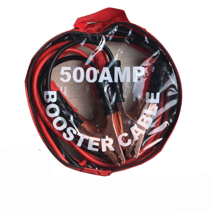 500 Amp Jumpstart Cable Heavy Duty Car Jump Starter Leads Booster Cable Car Jumper