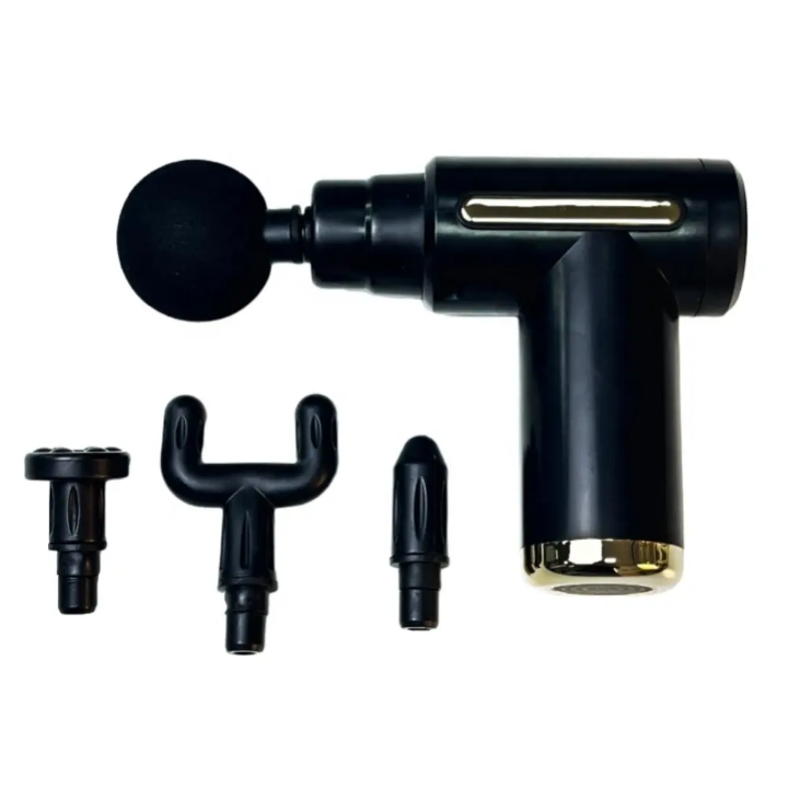 Mini Massage Gun, Percussion Deep Tissues Muscle Massager Gun with 6 Speeds, Type-C Charging, 35DB Ultra Quiet, Portable Electric Handheld Body Massager for Back Neck Pain