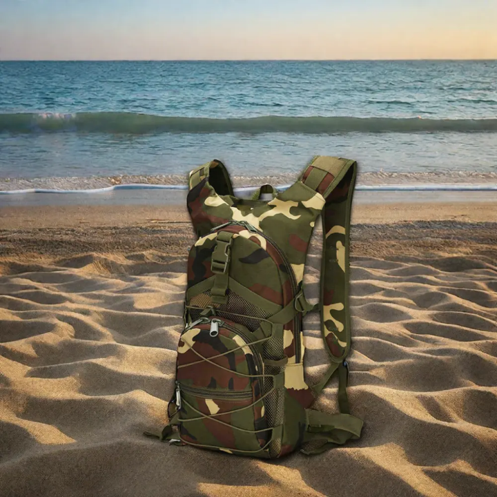 Tactical Hydration Backpack Camel Bag With 3L Water Bladder